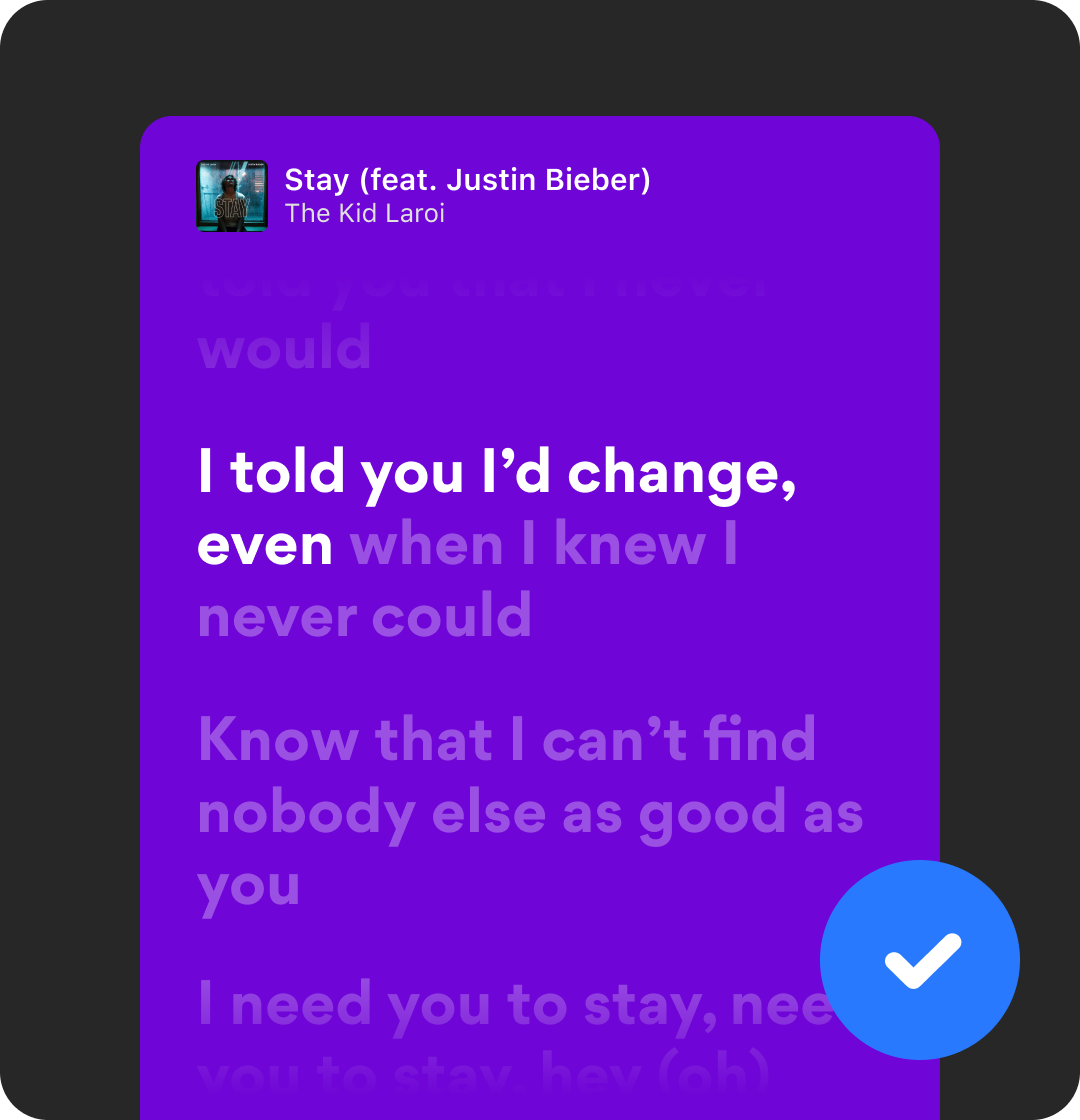 Musixmatch Pro, for artists and music creators